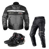 Professional Windproof Waterproof Jacket Pants Boots Men Motocross Off-Road Clothing